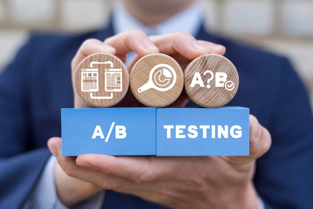 ab testing website design